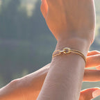 Sintra Bracelet - Glittery Gold