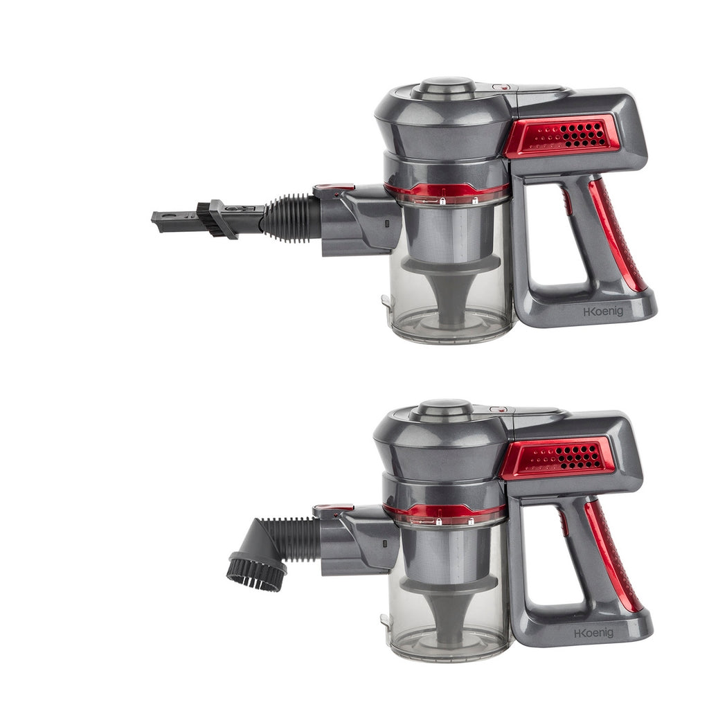 2-in-1 Cordless Stick Vacuum Cleaner Powerclean - Red
