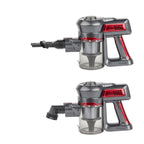 2-in-1 Cordless Stick Vacuum Cleaner Powerclean - Red