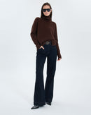 Pull Nefeli chocolat en cachemire_2
