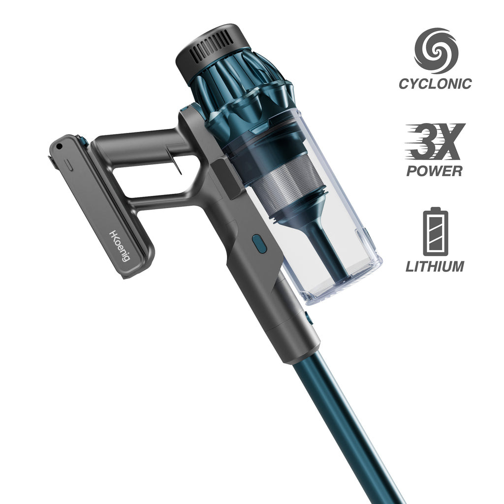 2-in-1 Cordless Stick Vacuum Power+ - Blue