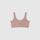 Camiseta sin mangas corta Urban Cut - Malva - Mujer