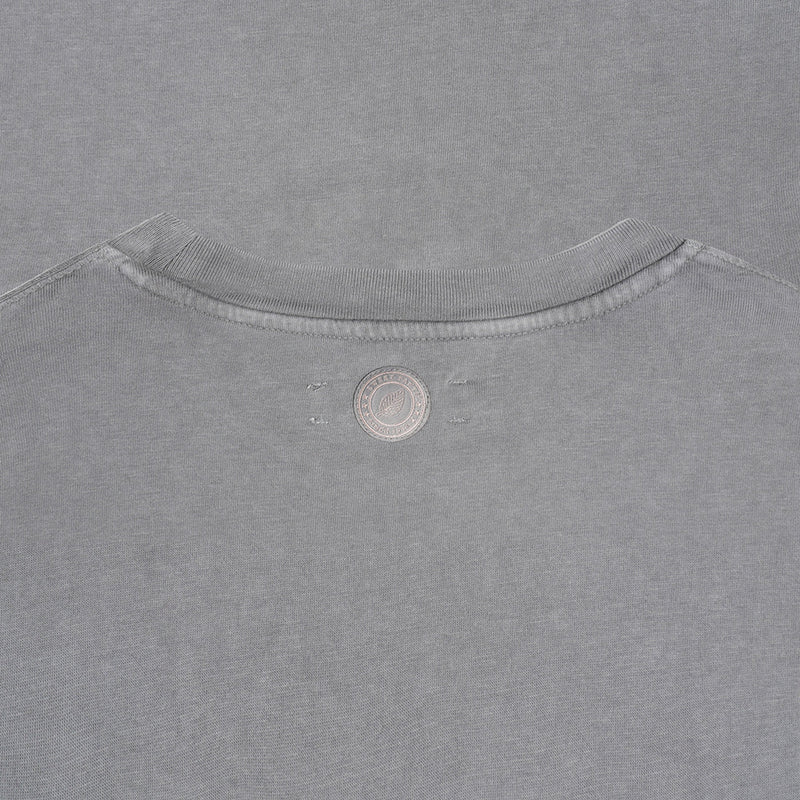 Camiseta corta urbana - Gris - Mujer
