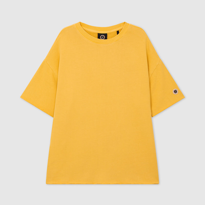 Sweat Manche Courte - Yellow - Mixte