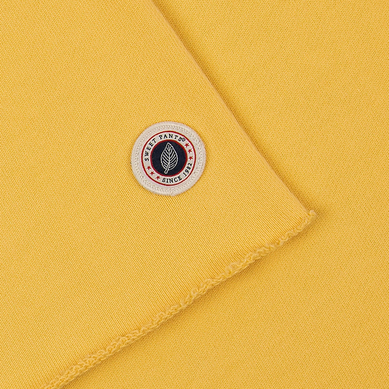 Sweat Manche Courte - Yellow - Mixte