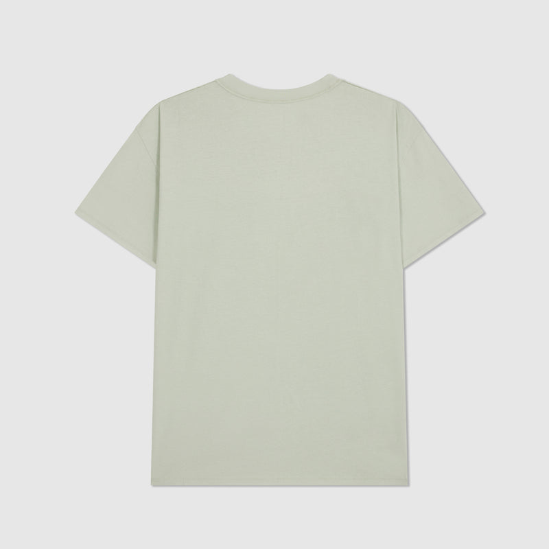 Tee Shirt Coutures Ouvertes - Celadon - Mixte