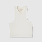 Urban Tank Crop Vest - Dirty White - Women
