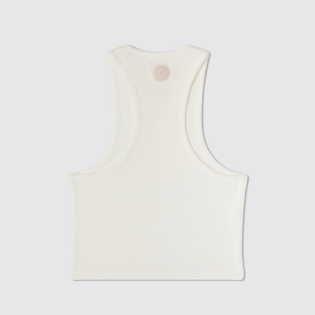Urban Tank Crop Vest - Dirty White - Women