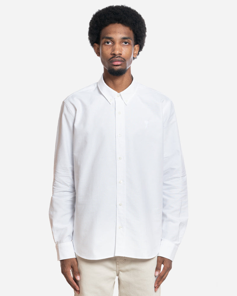 Ami Paris - Tarjetero Ami De Coeur - Blanco Natural