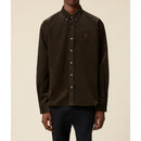 Ami Paris - Classic Fit Shirt - Dark Coffee/221