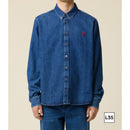 Ami Paris - Chemise Adc Shirt - Used Blue/480