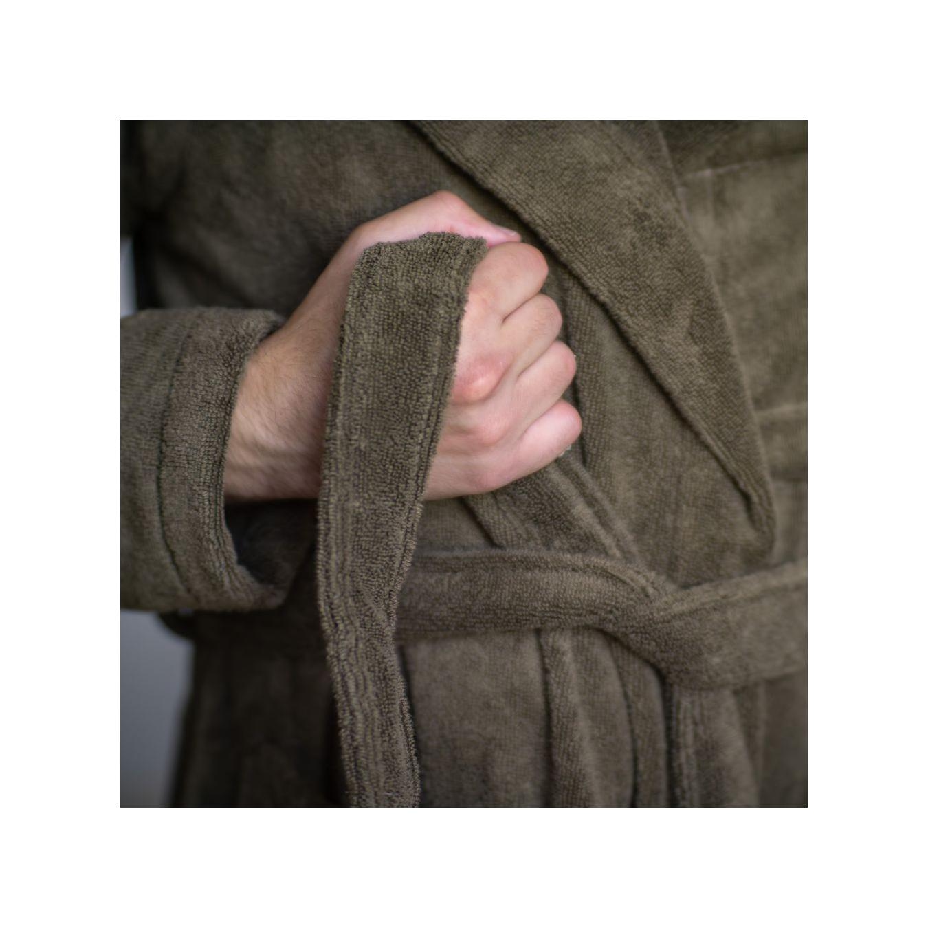 Ushuaia Bathrobe - Army