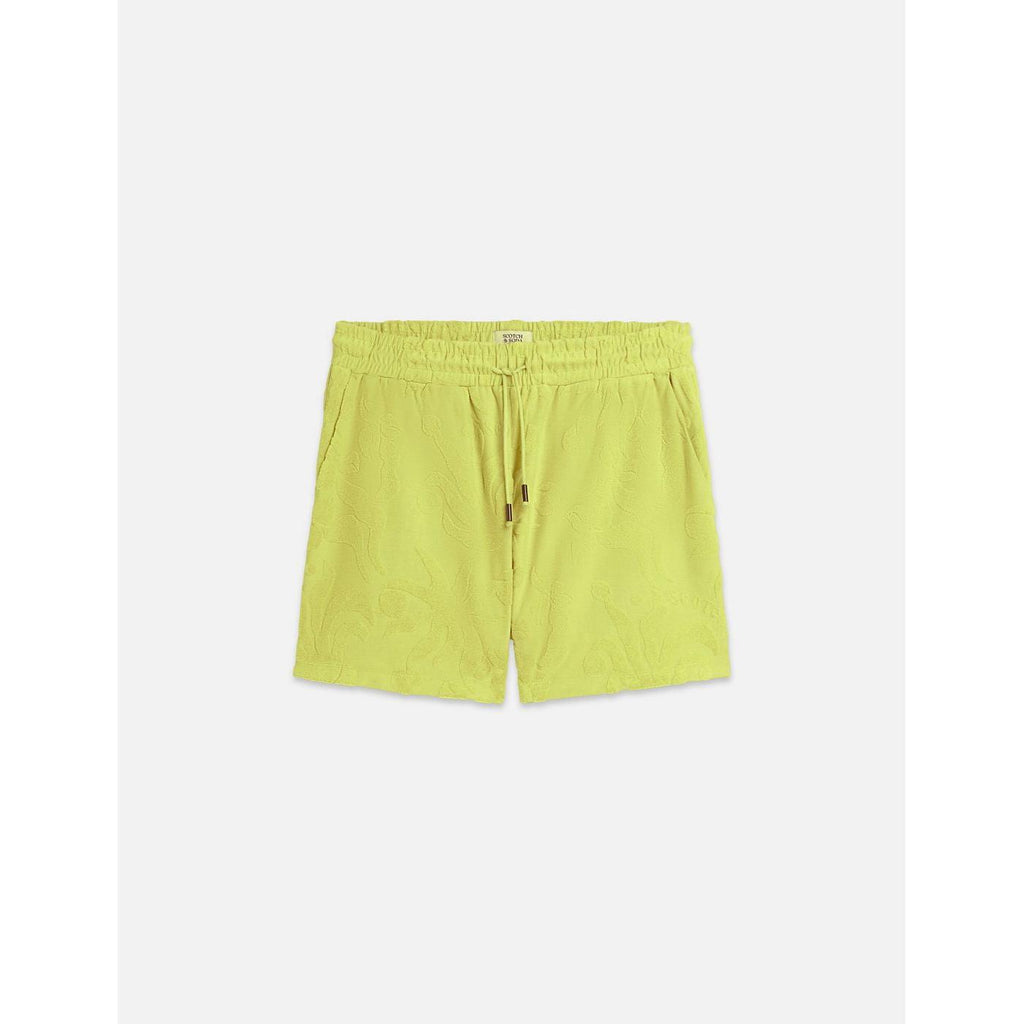 Short Towelling - Green Oasis