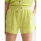 Short Towelling - Green Oasis