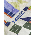 Short Printed And Stich-Embroidered - Patchwork Infinity