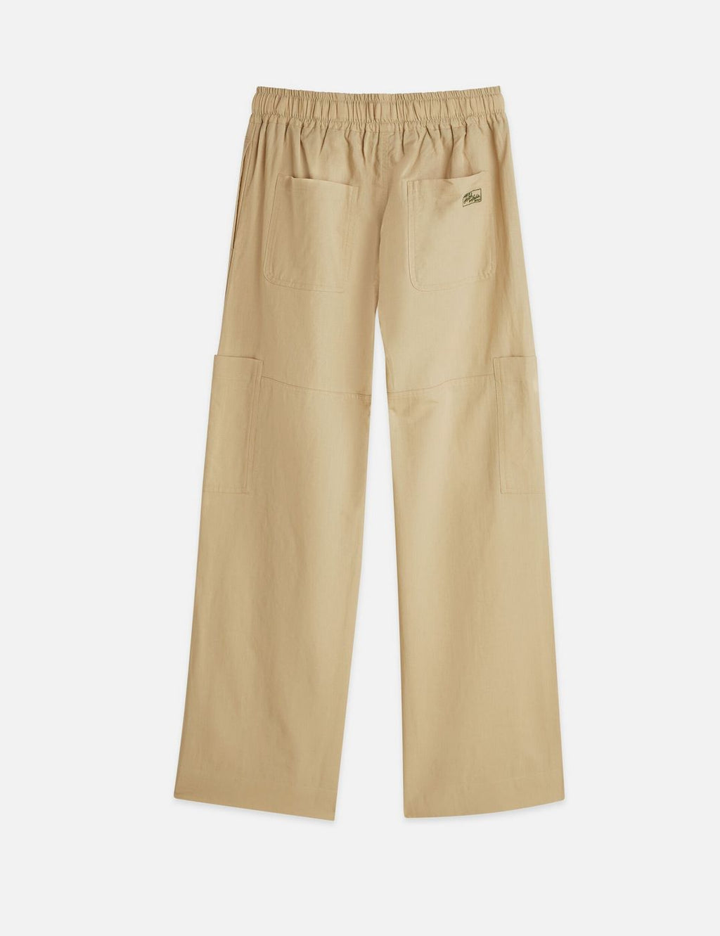 Noa - Linen High-Rise Wide-Leg Relaxed Pull On Pants - Travertine