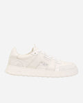 Ami Paris - A Walk White Low-Top Sneakers in Smooth Leather