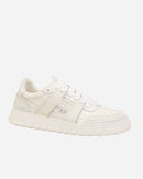 Ami Paris - Zapatillas bajas A Walk blancas de piel lisa