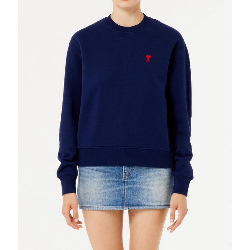 Ami Paris - Ami De Co Sweatshirt - Nautic Blue/491