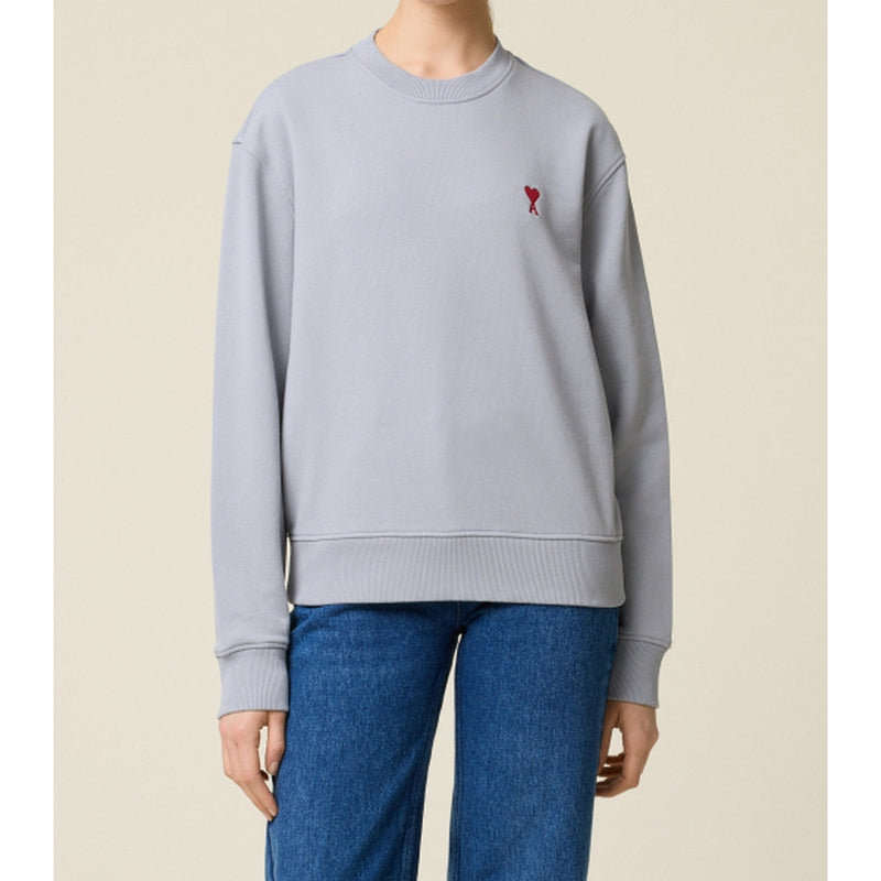 Ami Paris - Ami De Co Sweatshirt - Clay Blue/4012