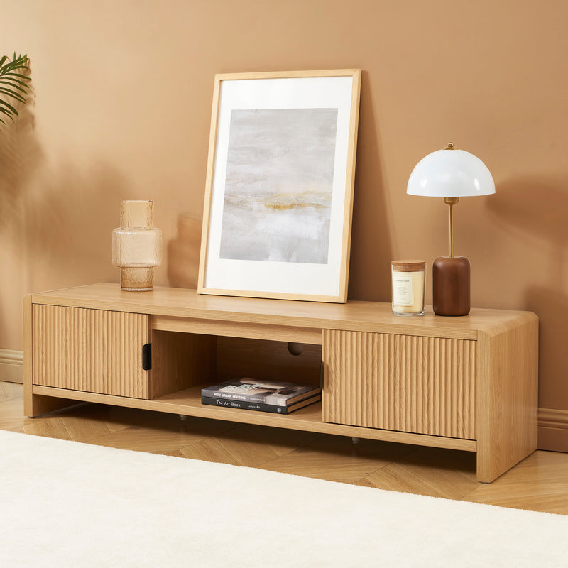 Meuble TV - Utica - Effet Chêne