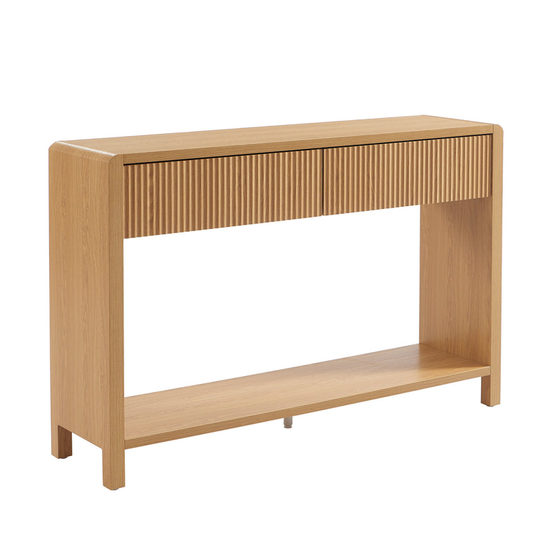 Console - Utica - Oak Effect