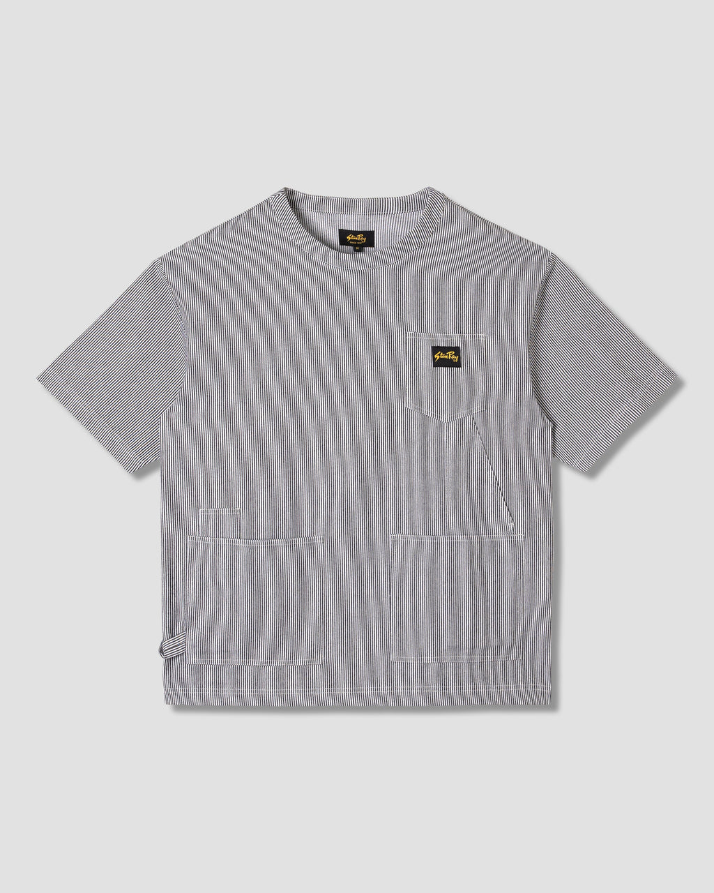 Utility Painter Tee - Aged Hickory Stripe