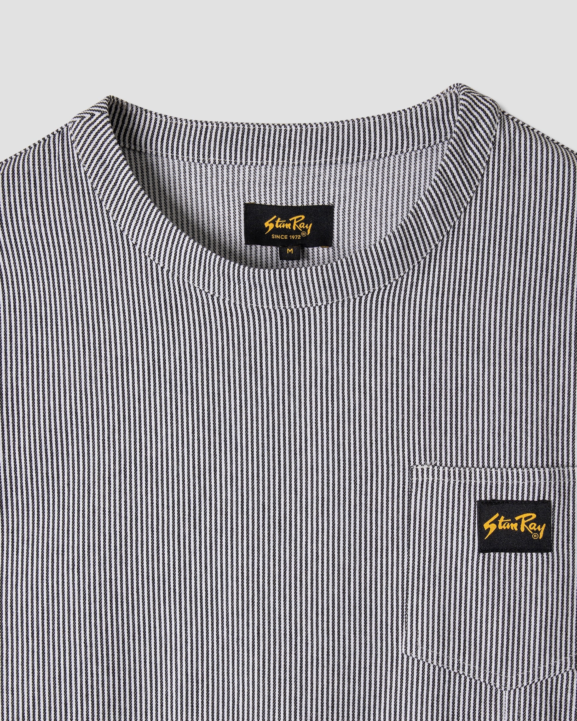 Utility Painter Tee - Aged Hickory Stripe
