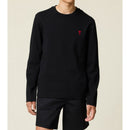 Ami Paris - T-Shirt À Manches Longues Long Sleeves Adc Tshirt - Black/001