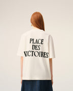 Ami Paris - Camiseta Place Des Victoires – Blanco