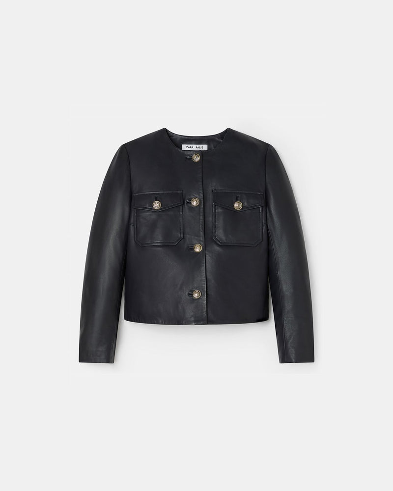 Veste courte noire_5
