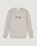 "Stand Tall Be Iconic" Choiseul Lambswool Sweater