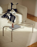Table Basse Uku - Steel & Glass