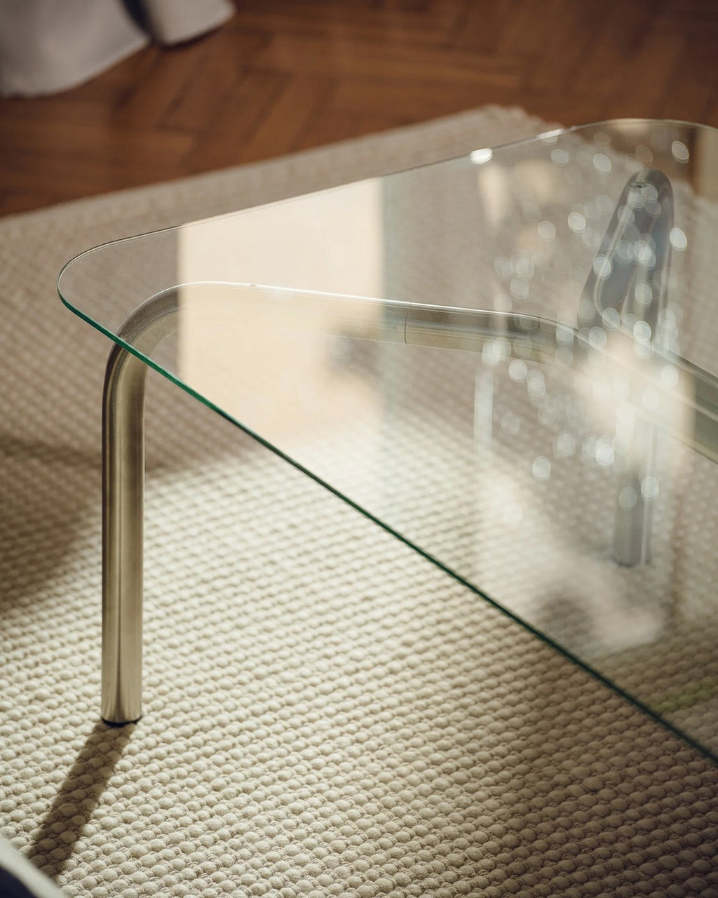 Table Basse Uku - Steel & Glass