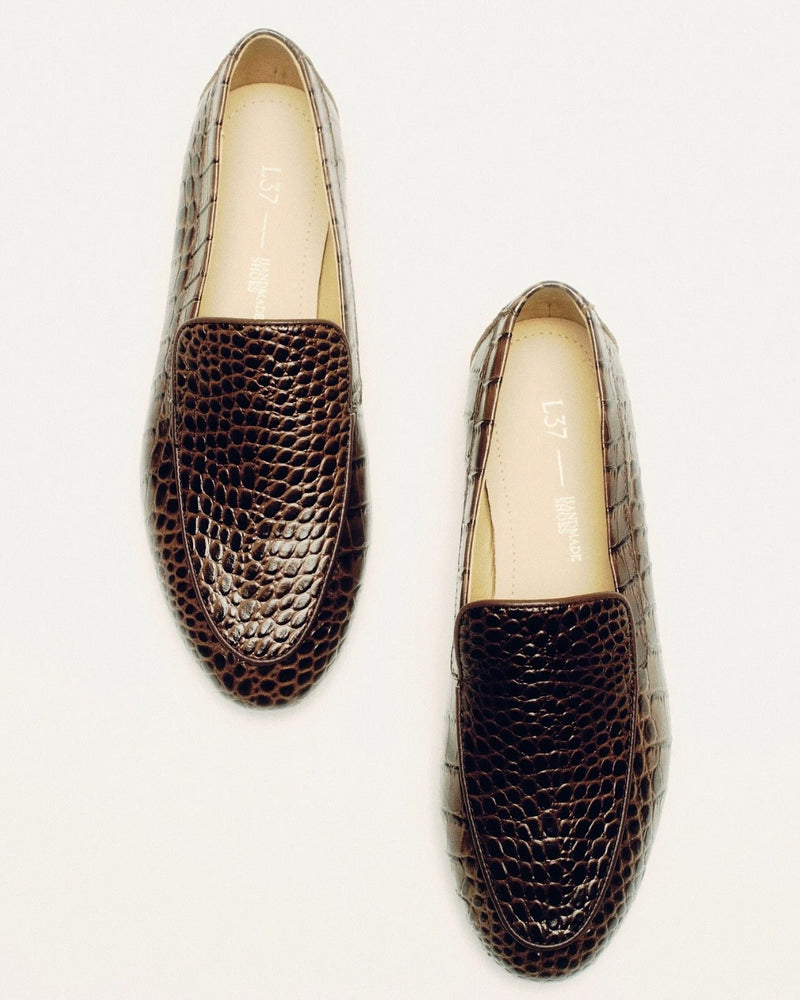 Cosmic Whisper Loafers - Brown