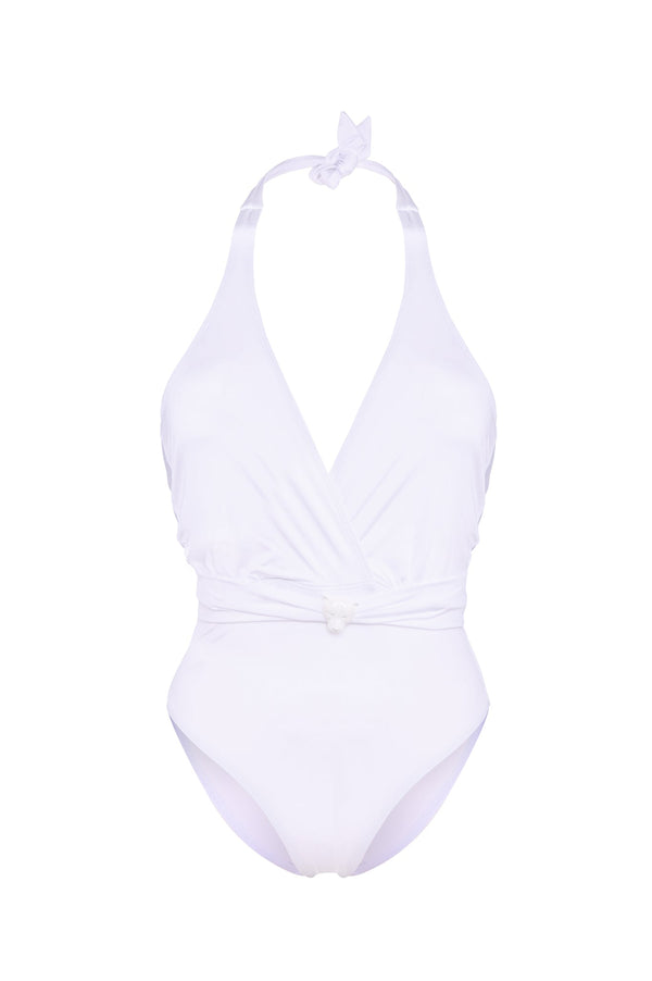 Bañador de 1 pieza Beleza Pura - Blanco