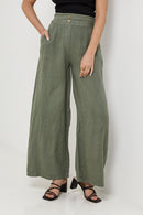 Pantalones - Caqui - Mujer