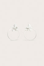 Camille Earrings - White