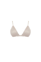 Bralette Top - Beige Rhinestones