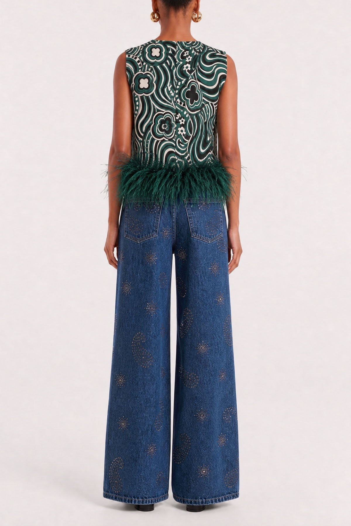 Jeans Lara - Paisley