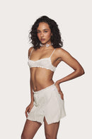 Bralette Ondulée En Blanc