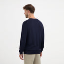 Pull V Neck 100% Merino - Navy Blue