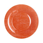 Poppy - 6 Assiettes À Dessert - Orange - 19,5Cm - Luminarc