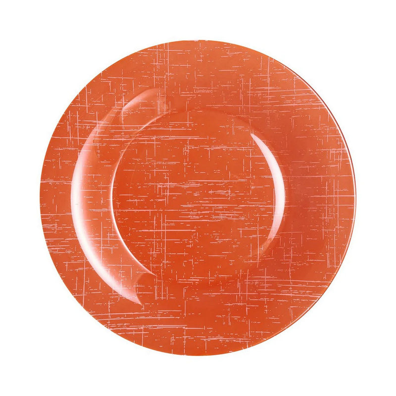 Poppy - 6 Assiettes À Dessert - Orange - 19,5Cm - Luminarc