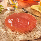 Poppy - 6 Assiettes À Dessert - Orange - 19,5Cm - Luminarc