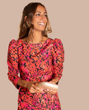 Robe Mrs. Collins - Imprimé
