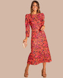 Robe Mrs. Collins - Imprimé