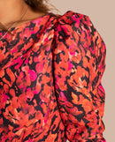 Robe Mrs. Collins - Imprimé