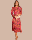 Robe Mrs. Collins - Imprimé