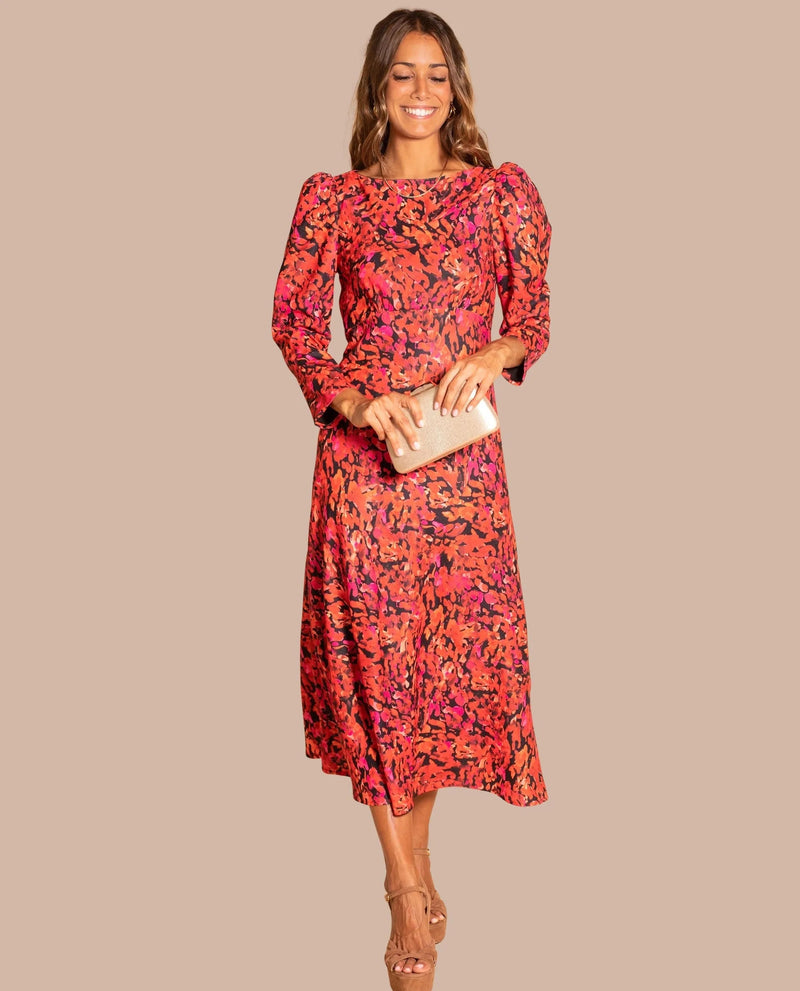 Robe Mrs. Collins - Imprimé